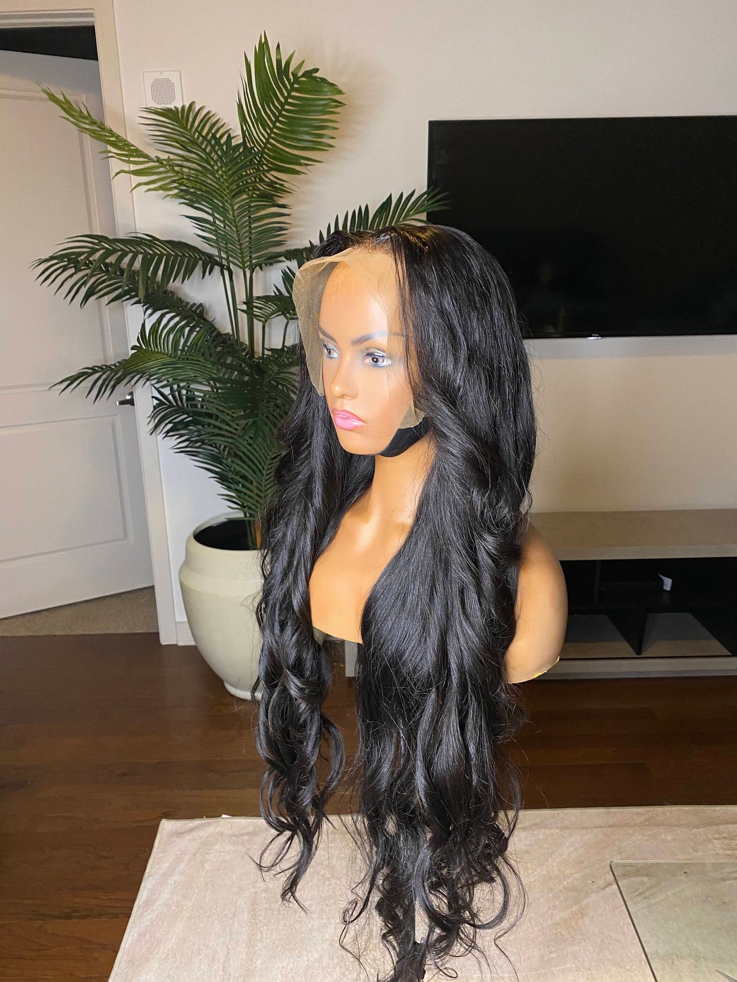 Ready to wear 150% raw Cambodian hair in 32” body wave/ customized wig/ Ships next business day| stripper hair | stripper wig