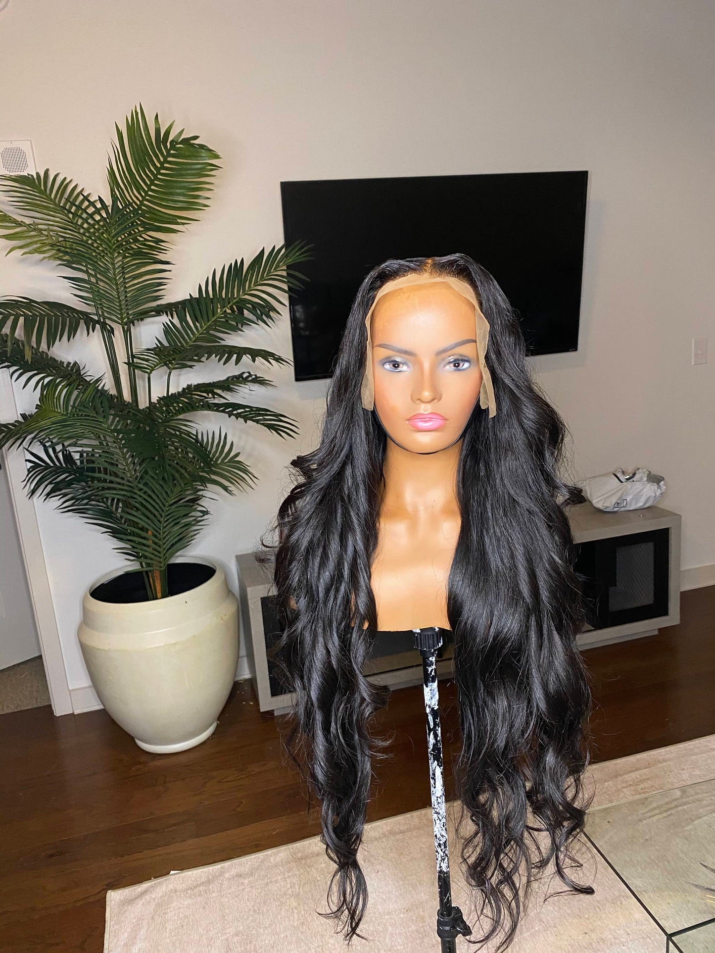 Ready to wear 150% raw Cambodian hair in 32” body wave/ customized wig/ Ships next business day| stripper hair | stripper wig