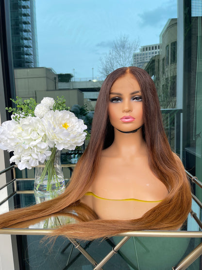 32” Brown Ombré