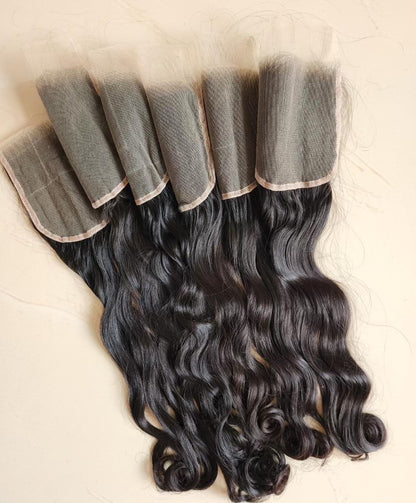 HD CLOSURES INDIAN (5X5 / 6X6) BodyWave + Straight