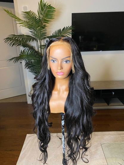 Ready to wear 150% raw Cambodian hair in 32” body wave/ customized wig/ Ships next business day| stripper hair | stripper wig