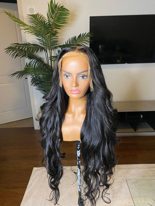 Ready to wear 150% raw Cambodian hair in 32” body wave/ customized wig/ Ships next business day| stripper hair | stripper wig